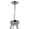 Picture of 28" 4 Light Candle Chandelier with Gun Metal finish