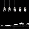 Picture of 28" 5 Light Multi Light Pendant with Chrome finish