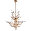 Picture of 28" 9 Light  Chandelier with Gold finish
