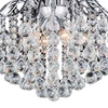 Picture of 28" 9 Light Down Chandelier with Chrome finish