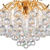 Picture of 28" 9 Light Down Chandelier with Gold finish
