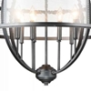 Picture of 29" 8 Light Up Chandelier with Gray finish