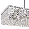 Picture of 30" 10 Light Down Chandelier with Chrome finish