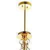 Picture of 30" 3 Light Drum Shade Mini Pendant with Gold finish