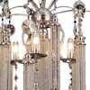 Picture of 30" 5 Light Down Chandelier with Chrome finish