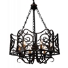 Picture of 30" 6 Light Up Chandelier with Autumn Bronze finish
