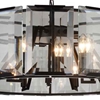 Picture of 31" 12 Light  Chandelier with Black finish