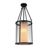 Picture of 31" 2 Light Candle Mini Pendant with Oil Rubbed Brown finish