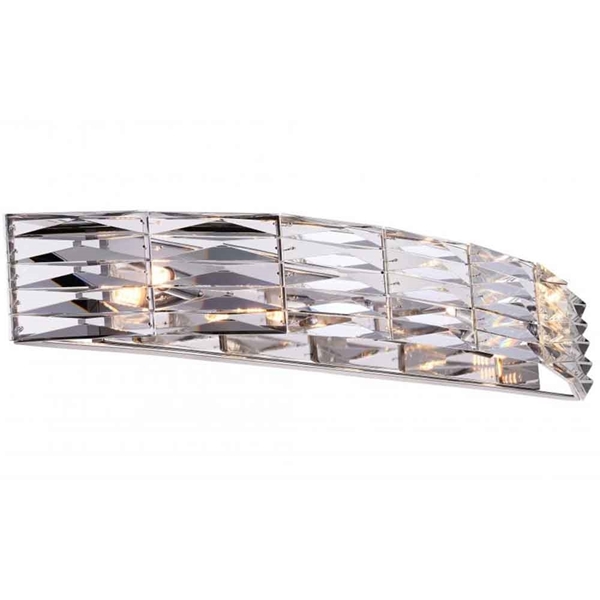 Picture of 31" 4 Light Vanity Light with Bright Nickel finish