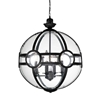 Picture of 31" 5 Light  Pendant with Black finish