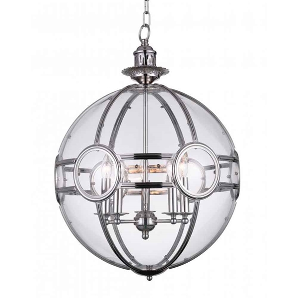 Picture of 31" 5 Light  Pendant with Chrome finish
