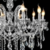 Picture of 32" 10 Light Up Chandelier with Chrome finish