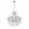32" 19 Light Up Chandelier with Chrome finish