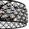 Picture of 32" 8 Light  Chandelier with Black finish