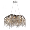 Picture of 32" 8 Light Down Chandelier with Chrome finish