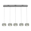 Picture of 32" LED Multi Light Pendant with Chrome finish