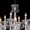 Picture of 33" 12 Light Up Chandelier with Chrome finish
