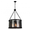 Picture of 33" 5 Light Down Pendant with Reddish Brown finish