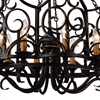 Picture of 33" 8 Light Up Chandelier with Autumn Bronze finish