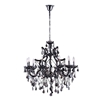 Picture of 34" 10 Light Up Chandelier with Chrome finish