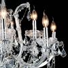 Picture of 34" 12 Light Up Chandelier with Chrome finish