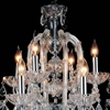 Picture of 34" 15 Light Up Chandelier with Chrome finish
