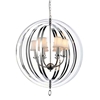 Picture of 34" 5 Light Up Chandelier with Chrome finish