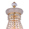 Picture of 34" 6 Light Table Lamp with Gold finish