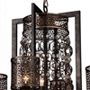 Picture of 34" 8 Light Up Chandelier with Golden Bronze finish