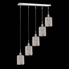 Picture of 35" 5 Light Multi Light Pendant with Chrome finish