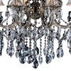 Picture of 35" 8 Light Up Chandelier with Antique Brass finish