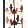 Picture of 36" 12 Light Drum Shade Chandelier with Oil Rubbed Bronze finish