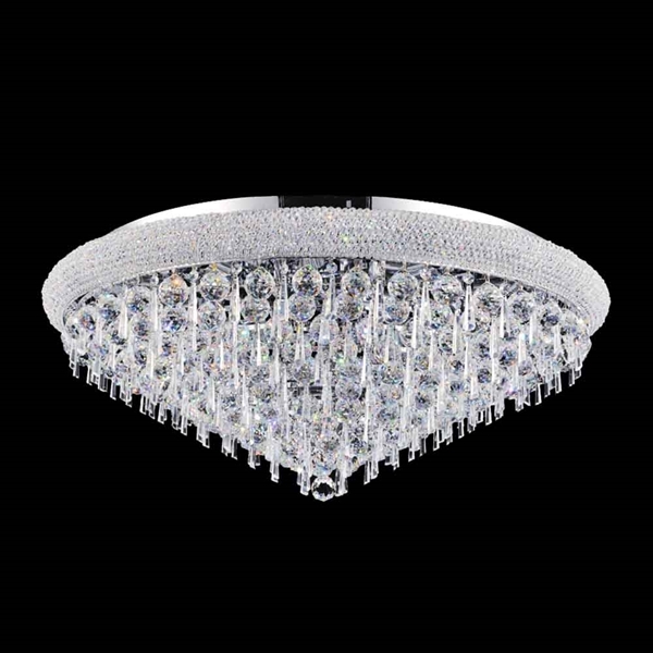 Picture of 36" 18 Light  Flush Mount with Chrome finish