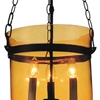 Picture of 36" 3 Light Up Mini Pendant with Black finish