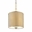 36" 4 Light Drum Shade Chandelier with French Gold finish
