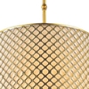 Picture of 36" 4 Light Drum Shade Chandelier with French Gold finish