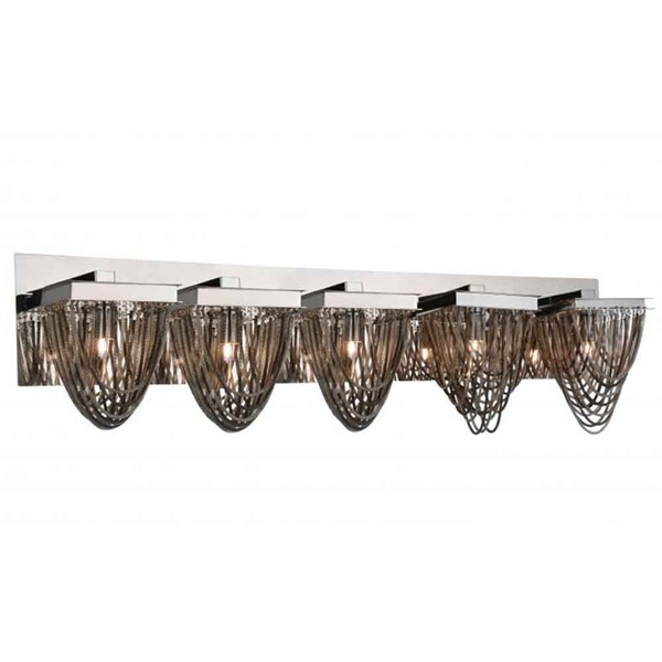 Picture of 36" 5 Light Vanity Light with Chrome finish