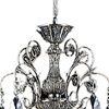 Picture of 36" 8 Light Up Chandelier with Antique Brass finish