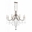 36" 8 Light Up Chandelier with Speckled Nickel finish