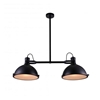 Picture of 37" 2 Light Island Chandelier with Black finish