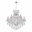 37" 25 Light Up Chandelier with Chrome finish