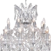 Picture of 37" 25 Light Up Chandelier with Chrome finish