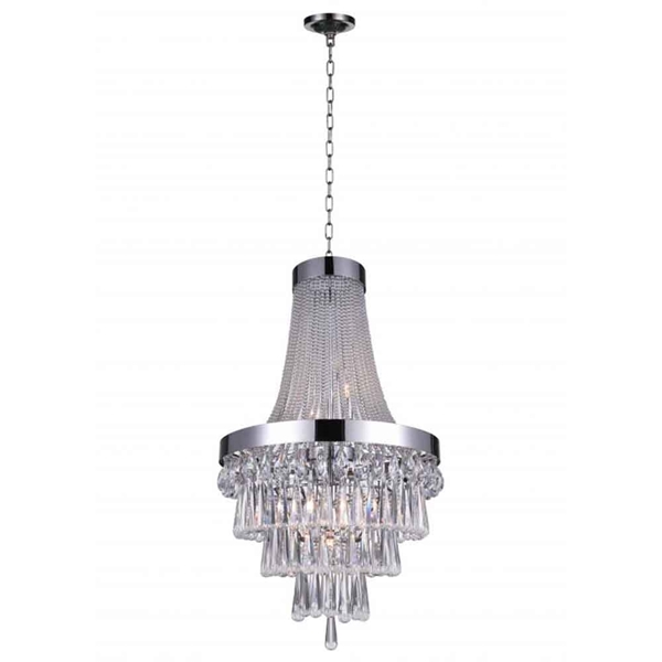 Picture of 37" 7 Light  Chandelier with Chrome finish