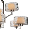 Picture of 37" 9 Light Drum Shade Chandelier with Chrome finish