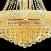 Picture of 38" 19 Light Down Chandelier with Gold finish
