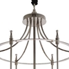 Picture of 38" 6 Light Up Chandelier with Satin Nickel finish