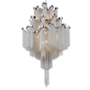 Picture of 39" 17 Light Down Chandelier with Chrome finish
