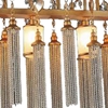 Picture of 39" 5 Light Down Chandelier with French Gold finish