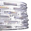 Picture of 39" 8 Light Drum Shade Island Light with Chrome finish