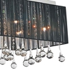 Picture of 40" 14 Light Drum Shade Chandelier with Chrome finish